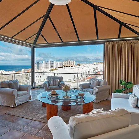 Casa Del Mirador Ocean View Private Heated Pool Villa Playa Paraiso (Tenerife)