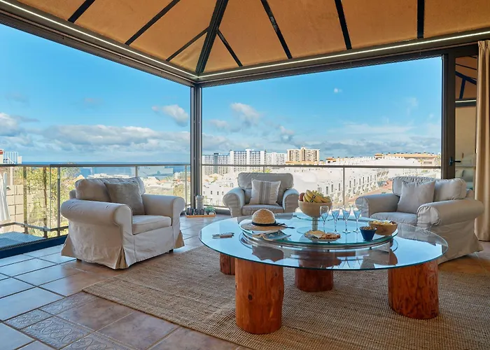 Villa Casa Del Mirador Ocean View Private Heated Pool Playa Paraiso (Tenerife)